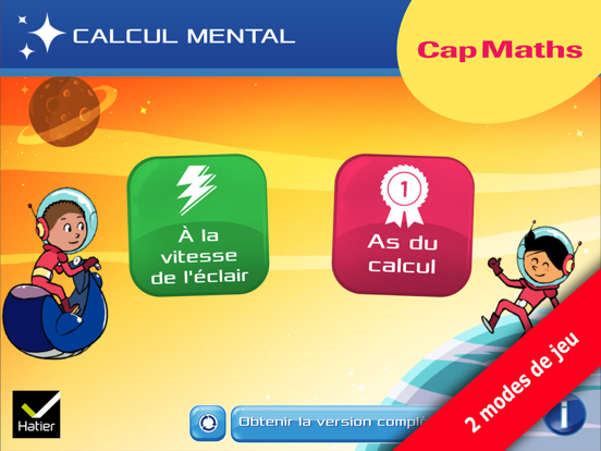 Cap maths CM1, CM2 poster