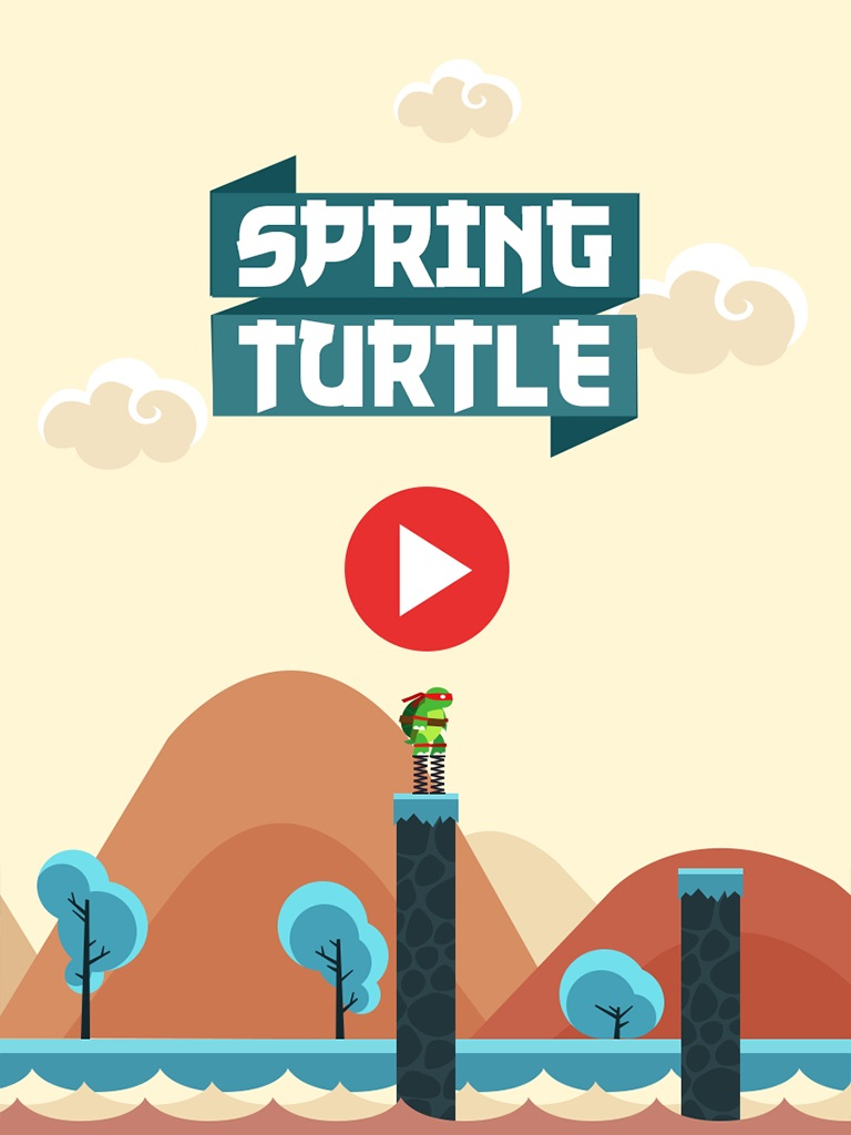 Spring Turtle poster