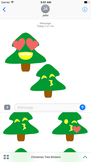 New Christmas Tree Stickers