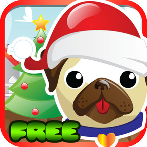 Pet Pug Xmas Eve Run : Free