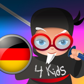 Professor Ninja German para los niños