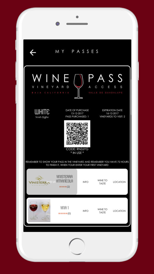 Wine Pass poster