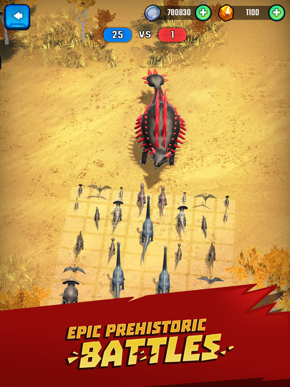 Jurassic Warfare: Dino Battle poster