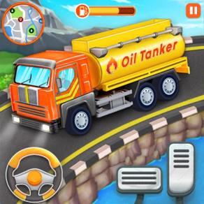 oil tanker truck driver game