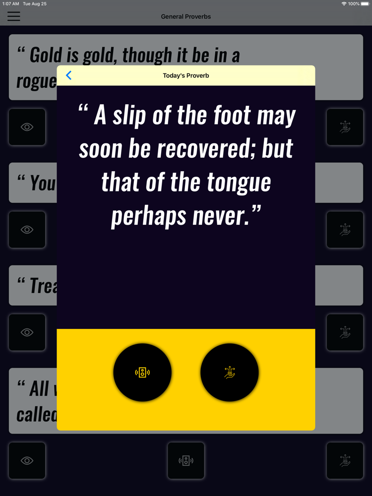Danish Proverbs poster