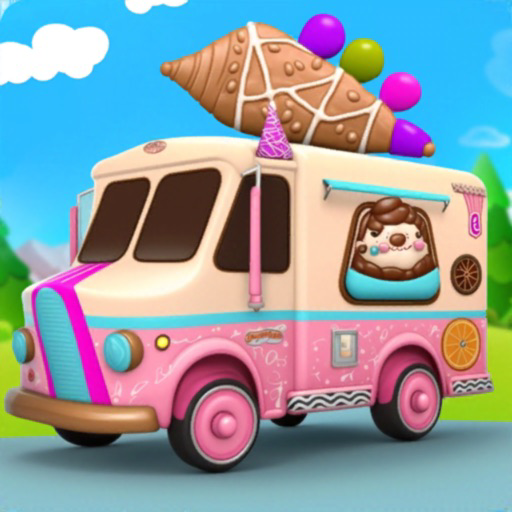 Ice Cream Racing Rainbow Ice Cream Truck for iOS (iPhone/iPad) - Free Download at AppPure
