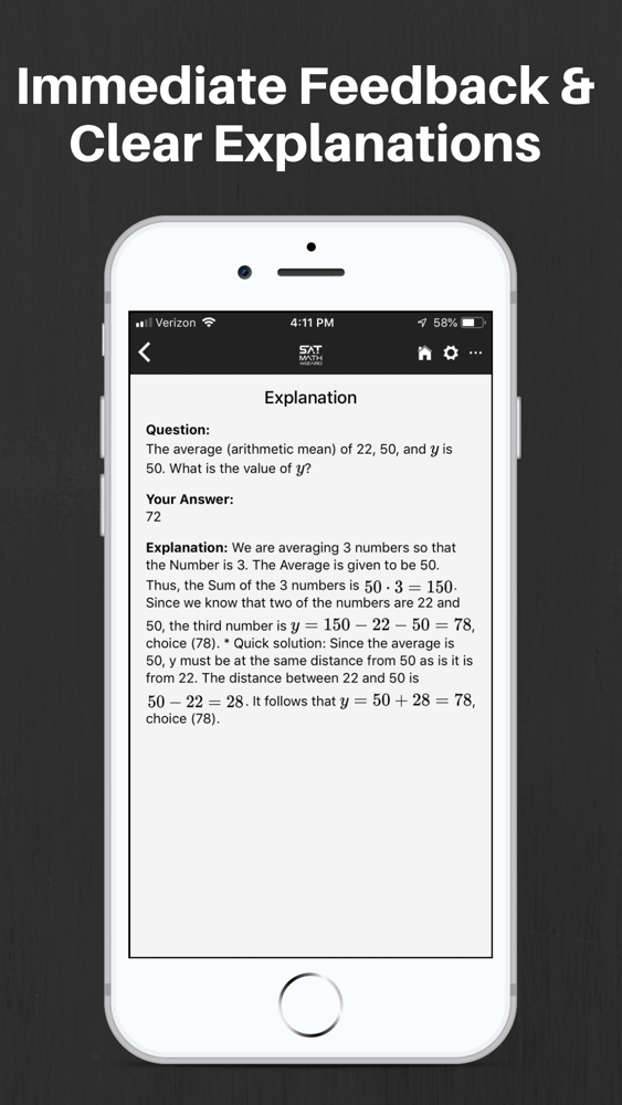SAT Math Wizard poster