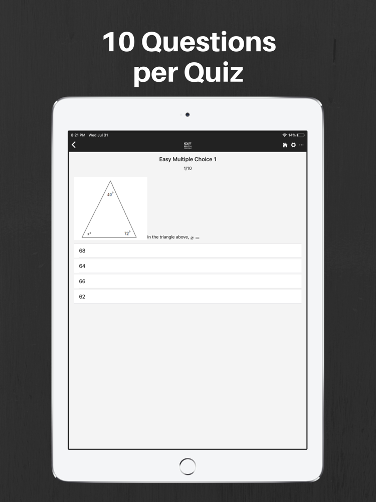SAT Math Wizard poster