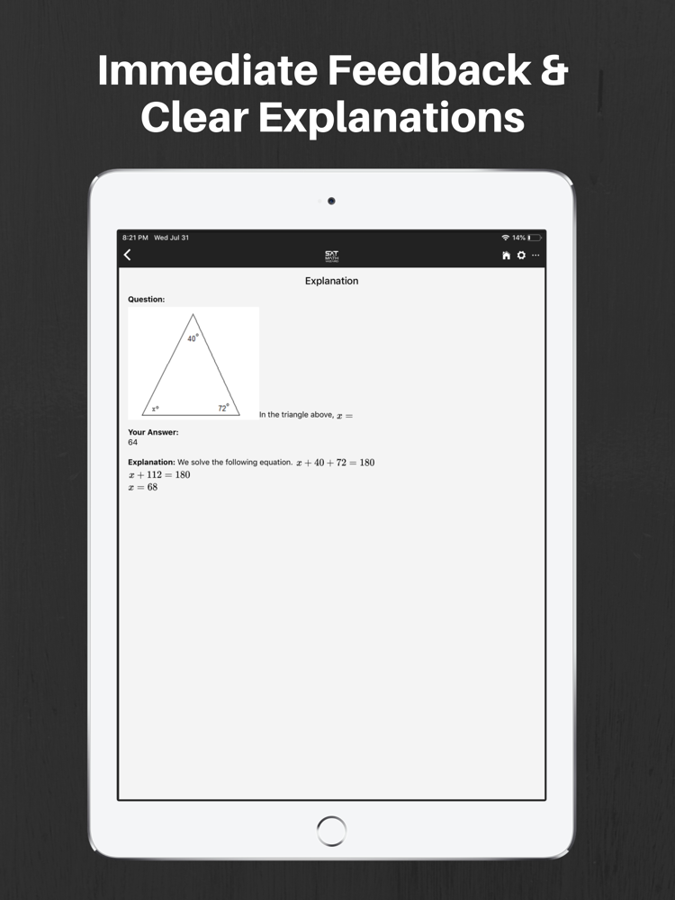 SAT Math Wizard poster