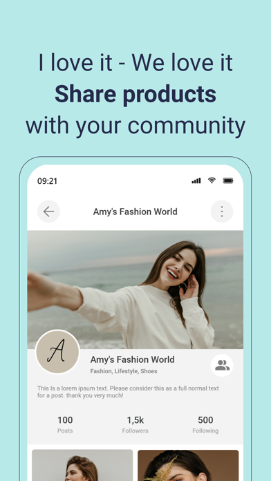 Panoram - Social Shopping poster