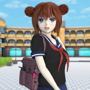 Anime Sakura High School Girl