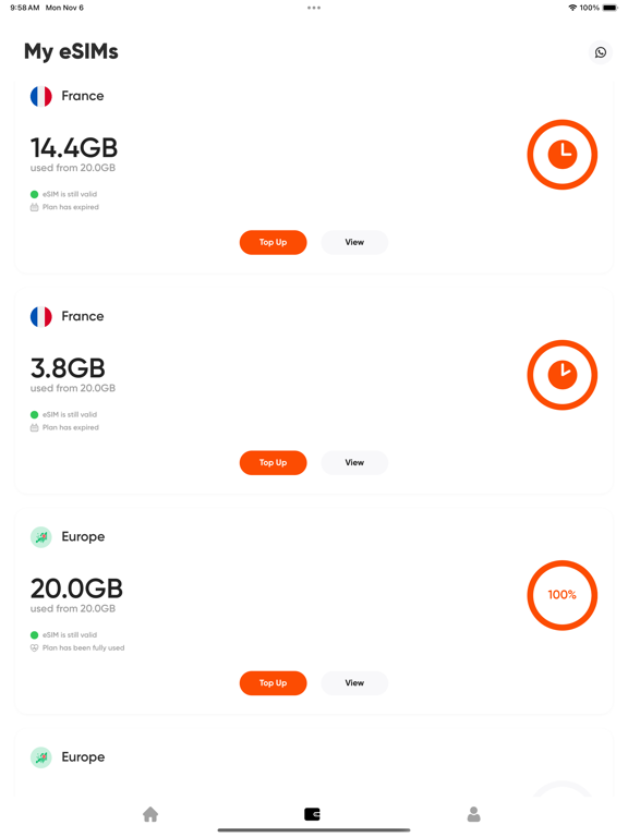 Simly: eSIM Travel Data Plans poster