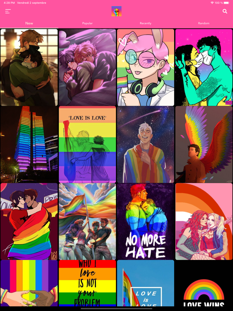 LGBTQ+ PRIDE Wallpaper Rainbow for iOS (iPhone/iPad) - Free Download at ...