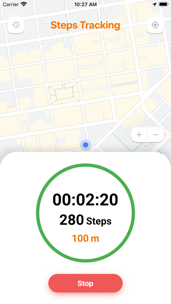 Track Steps poster