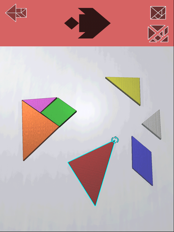 Tangram player poster