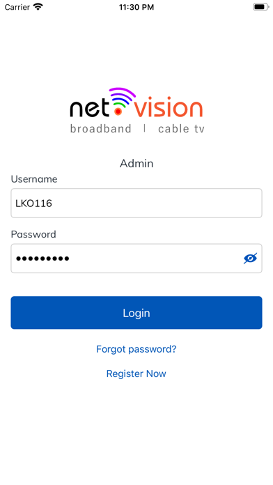 Netvison Admin poster