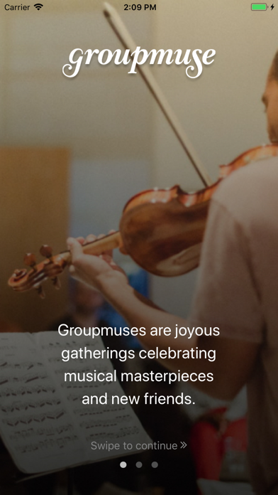 Groupmuse poster
