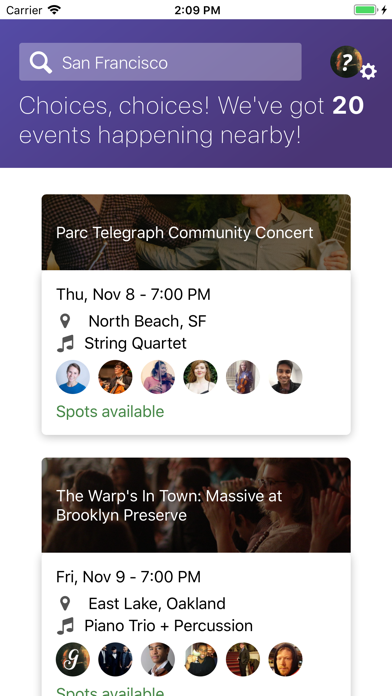 Groupmuse poster