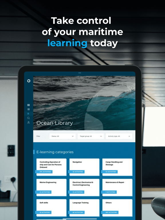 Ocean Learning Platform Plakat