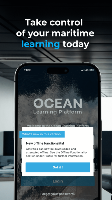 Ocean Learning Platform Plakat