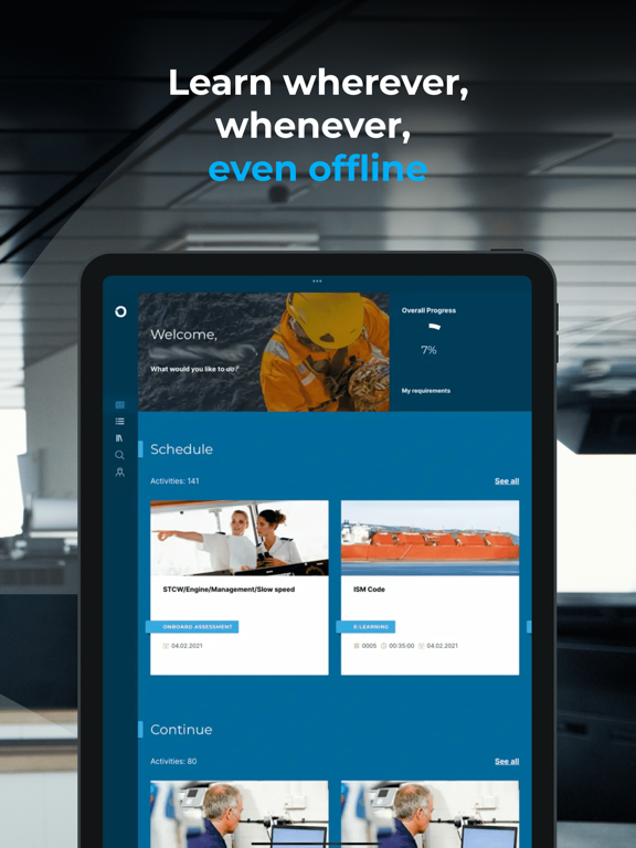 Ocean Learning Platform Plakat
