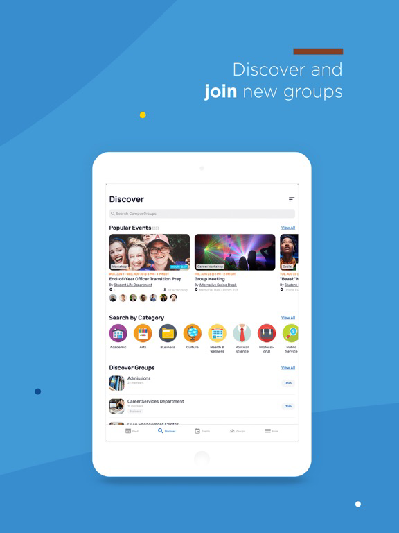 SLCC Groups poster