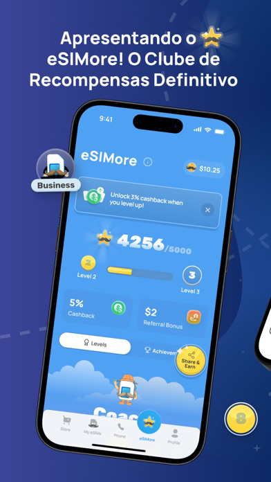 eSIMo: eSIMs & Chamadas Cartaz