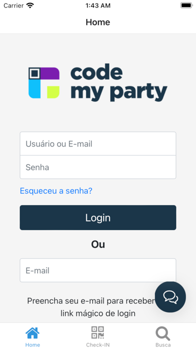 Code My Party - Scanner poster