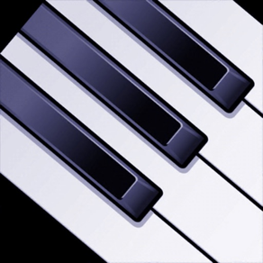 鋼琴鍵盤：彈奏歌曲應用程序