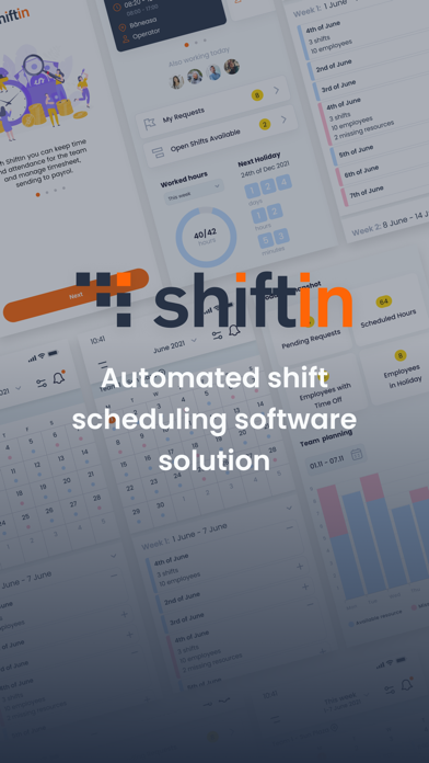 Shiftin الملصق