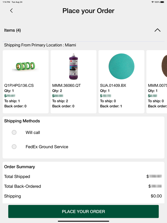 National Oak Distributors for iOS (iPhone/iPad/iPod touch) Free