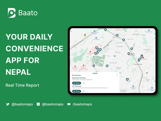 Baato Maps poster