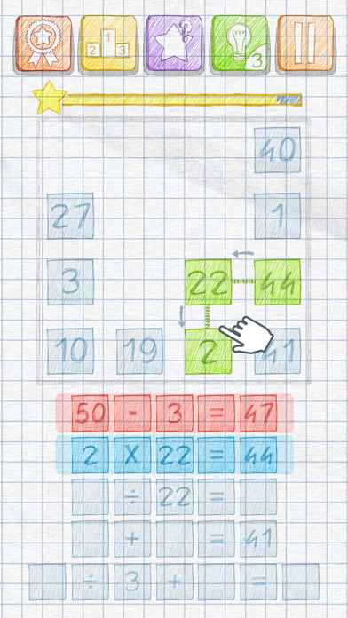 Scribble : Play with math poster