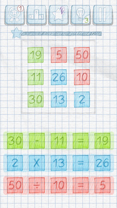 Scribble : Play with math poster