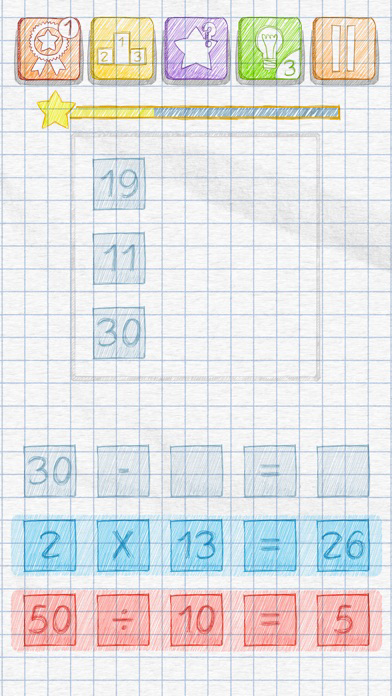 Scribble : Play with math poster