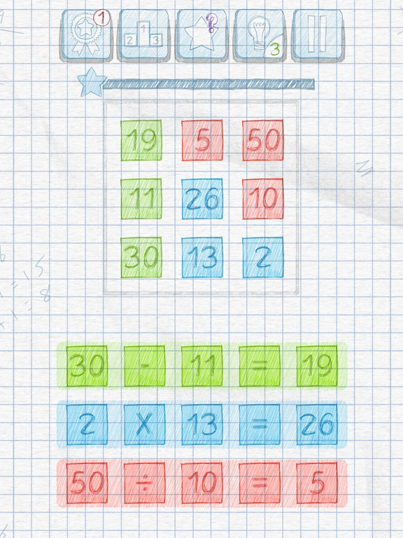 Scribble : Play with math poster