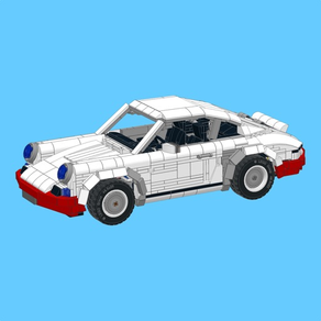 Custom 911 RSR for LEGO 10274