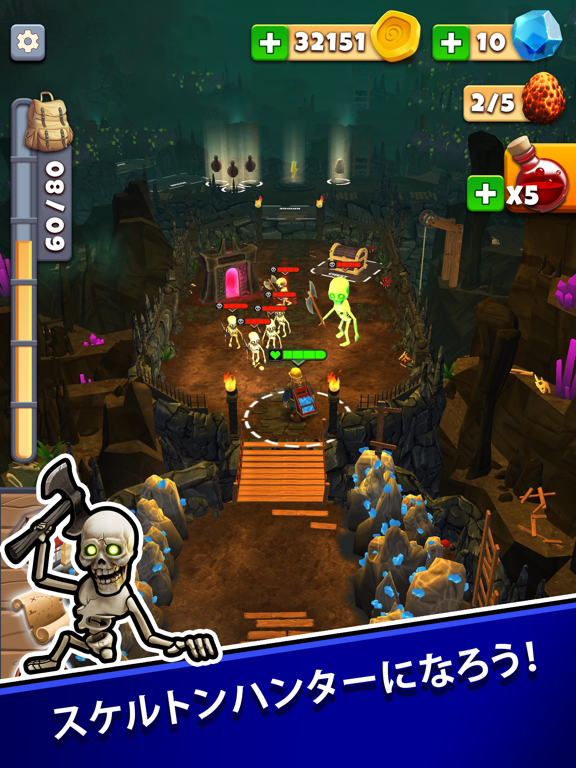 マイン&スラッシュ:アーケードRPGゲーム ポスター