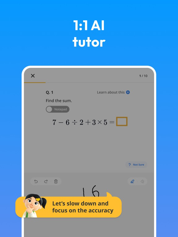 Mathpid - AI math learning poster