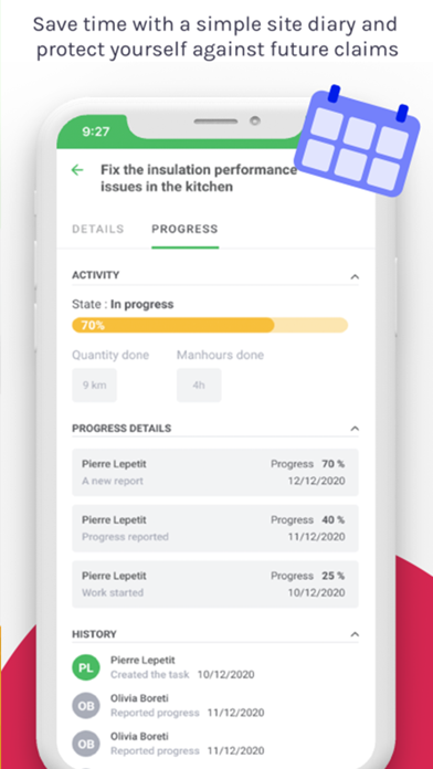 Site Task - Lean Construction poster