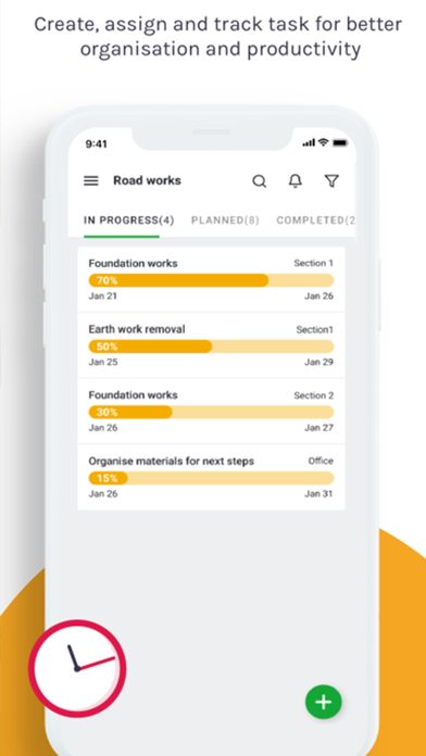 Site Task - Lean Construction poster