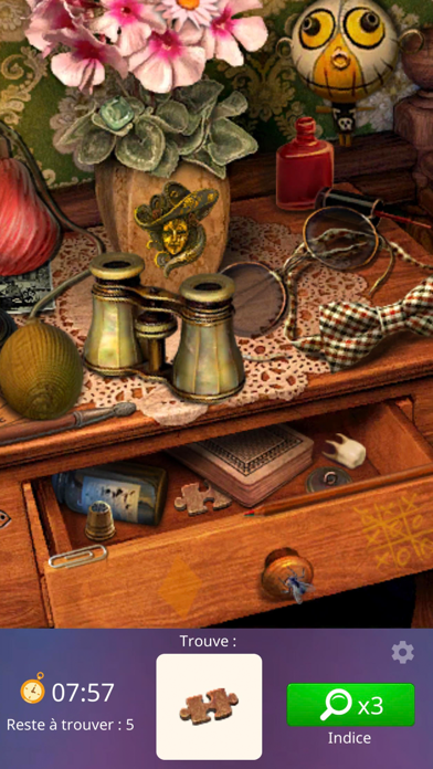 Hidden Objects: Relax Puzzle Affiche