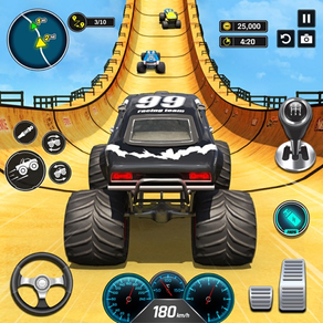 Monster Truck Stunt Race Games