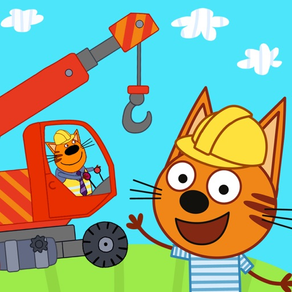 Kid-E-Cats: Auto Spiele & Haus