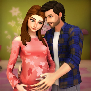 Pregnant Mom Care Dad Life Sim