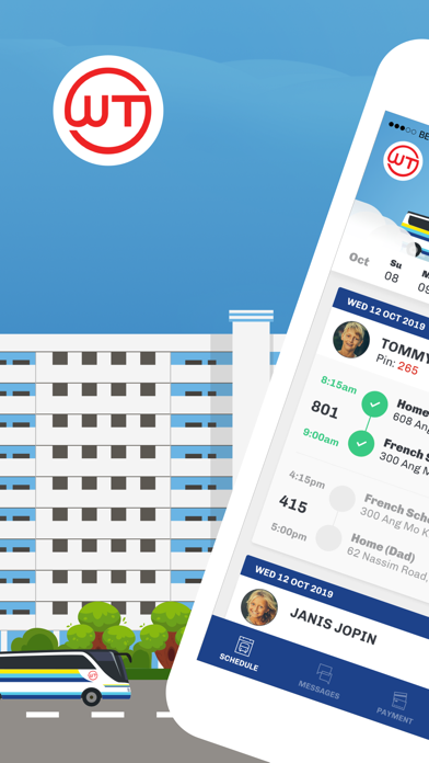 WTS Parent App poster