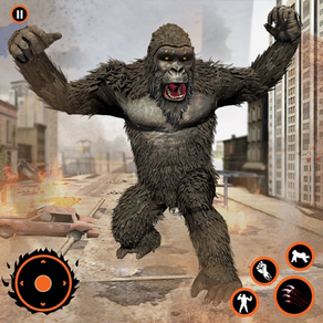 Giant Bigfoot Gorilla Rampage