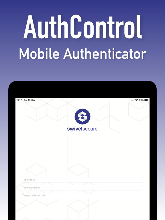 AC Mobile Authenticator Plakat