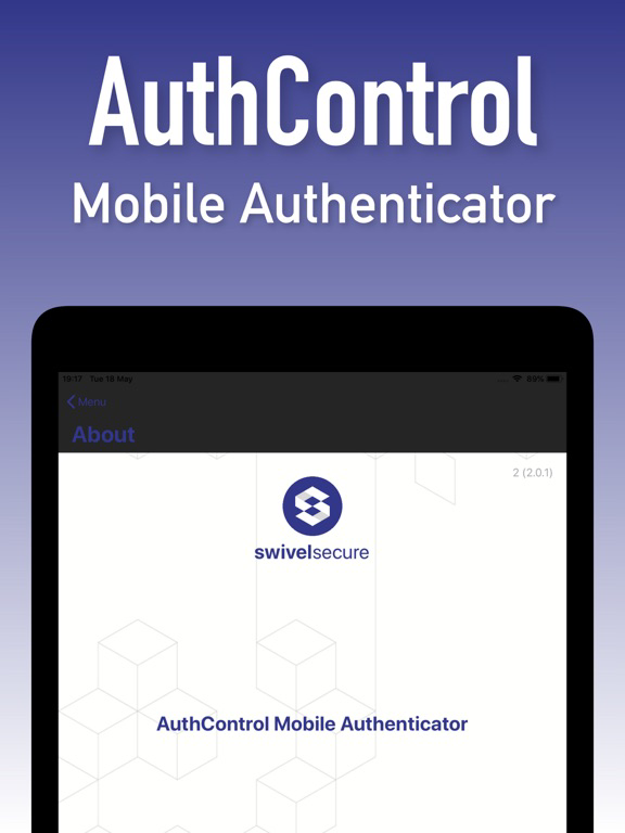 AC Mobile Authenticator Plakat