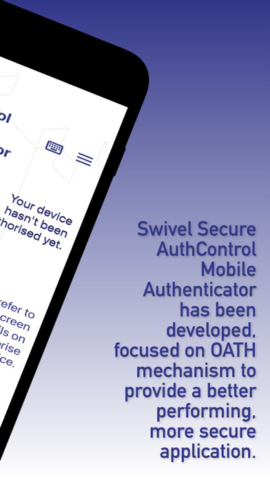 AC Mobile Authenticator Plakat